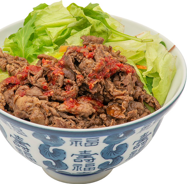 SPICY BEEF BOWL